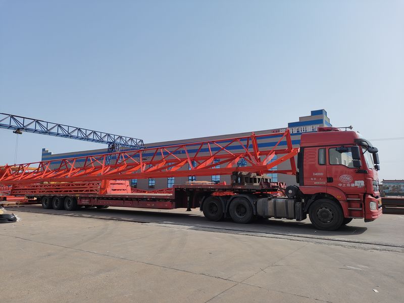 電動葫蘆門式起重機  MH10t—25m 制作完成，發(fā)往陜西榆林交付客戶使用